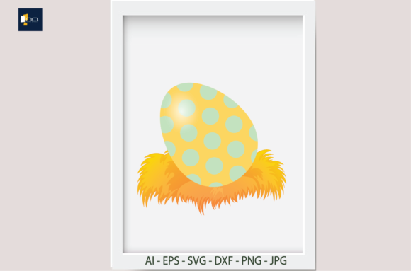 Download Easter Decorative Eggs on Straw - Decorative eggs Collection