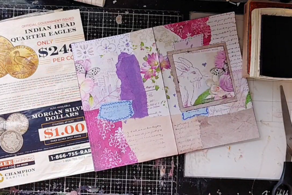 Download How to Create a Springtime Collaged Journal Cover - Spring Collection