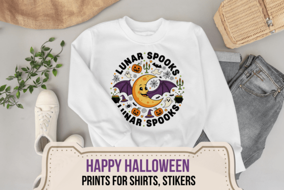 Download 12 Halloween Prints for Shirts Stickers - Stickers Collection