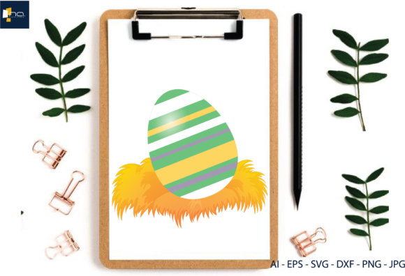 Download Easter Decorative Eggs on Straw - Decorative eggs Collection