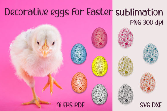 Download 10 Decorative Eggs for Easter - Decorative eggs Collection