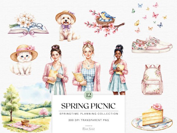 Download Cozy Springtime Planning and Book Lover - Spring Collection