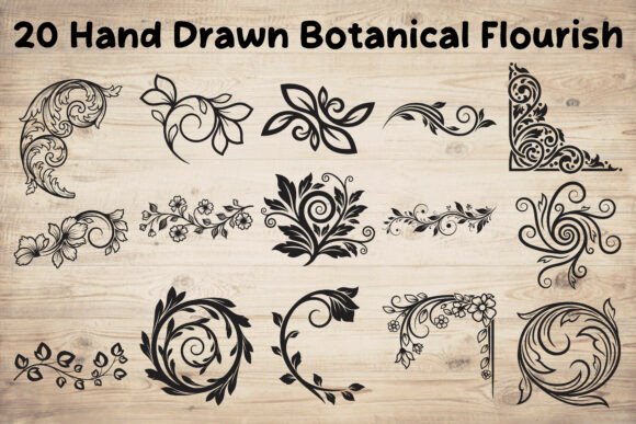Download Ornamental Leaf Wreath SVG Bundle - Premium Resources